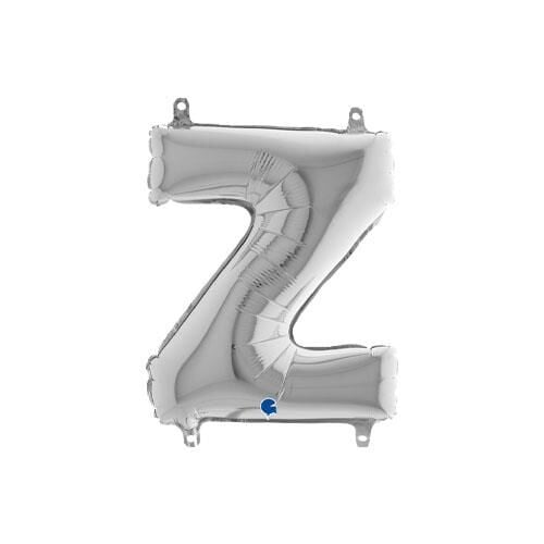 Harf Folyo Balon Z Gümüş 35 Cm (Grabo)