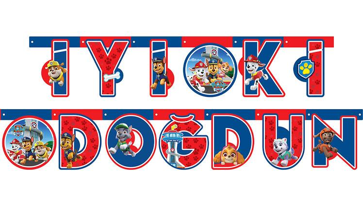 PAW PETROL İYİKİ DOĞDUN SET (2,30m)