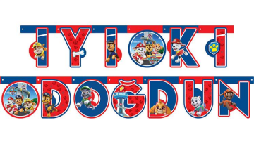 PAW PETROL İYİKİ DOĞDUN SET (2,30m)
