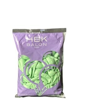 11'' MAKARON YEŞİL BASKI DEKO İÇ MEKAN (H.G.)