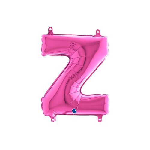 Harf Folyo Balon Z Pembe 35 Cm (Grabo)