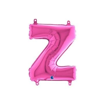 Harf Folyo Balon Z Pembe 35 Cm (Grabo)