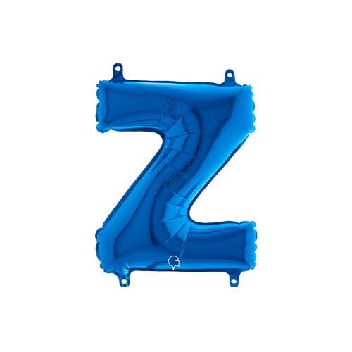 Harf Folyo Balon Z Mavi 35 Cm (Grabo)