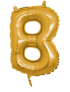 Harf Folyo Balon Harf B Gold 100 Cm (Rps)