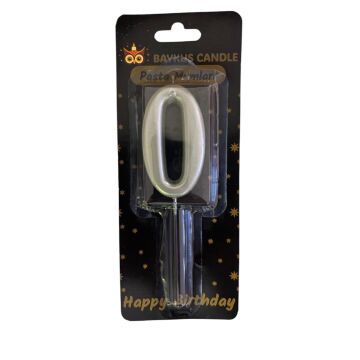 RAKAM MUM GÜMÜŞ ''0'' - BAYKUŞ