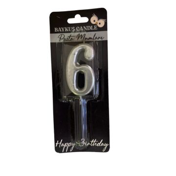 RAKAM MUM GÜMÜŞ ''6'' - BAYKUŞ