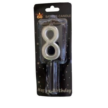 RAKAM MUM GÜMÜŞ ''8'' - BAYKUŞ