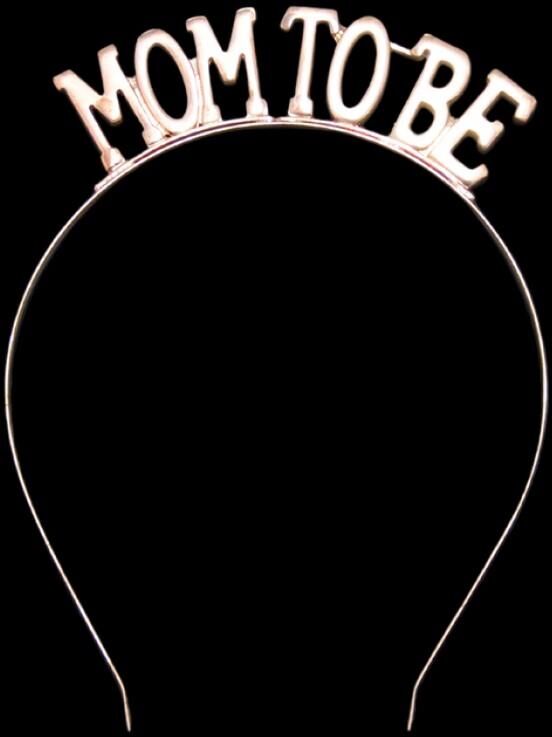 METAL TAÇ MOM TO BE ROSE