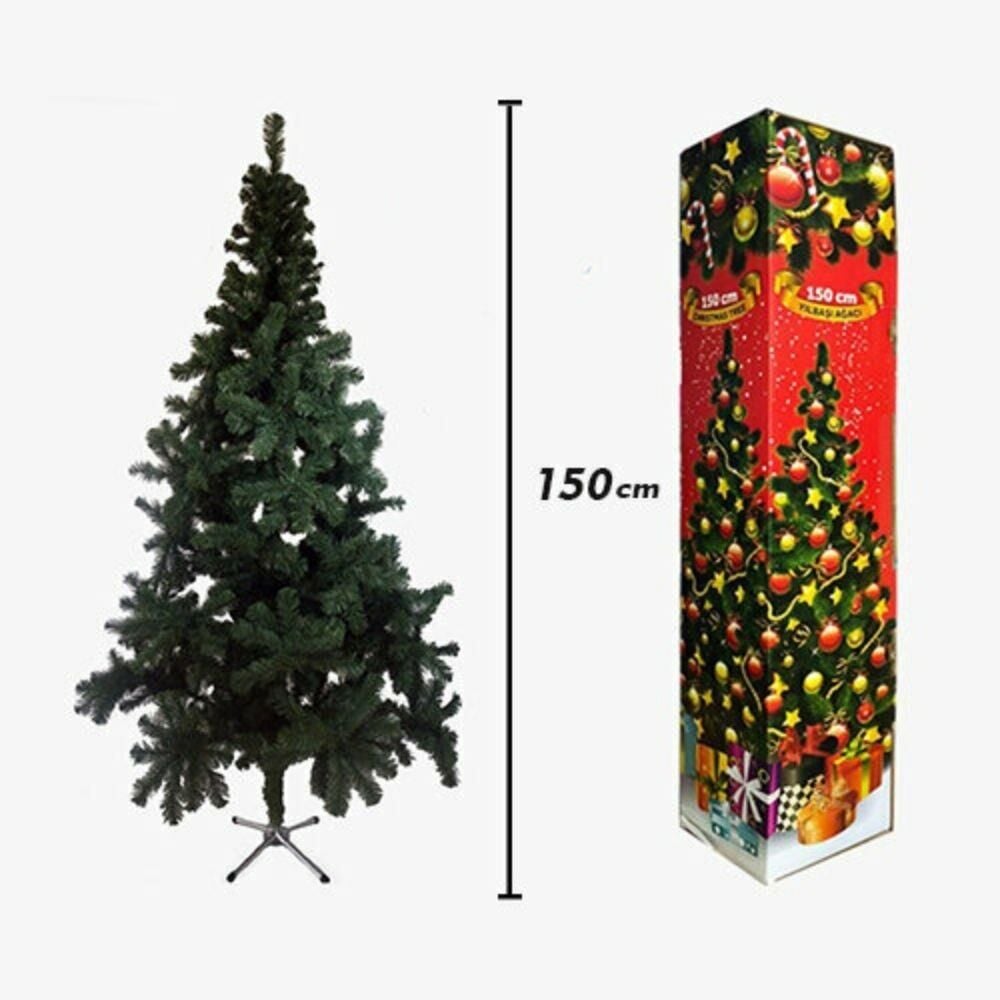 YILBAŞI ÇAM AĞACI 150 CM - YEŞİL*