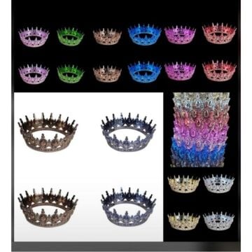 PLEKSİ PASTA TAÇ - KARIŞIK