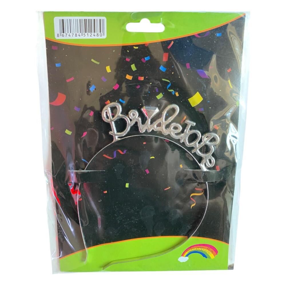 METAL TAÇ BRIDE TO BE GÜMÜŞ