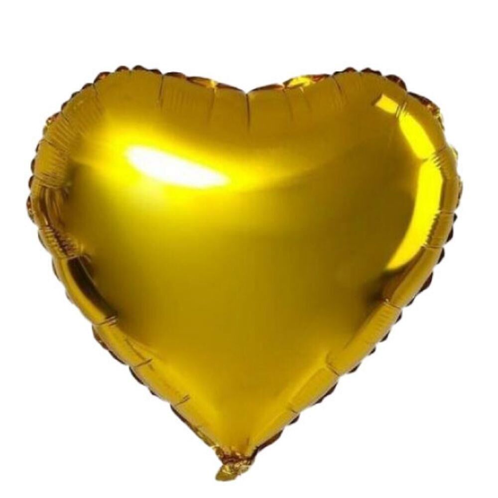 24'' KALP GOLD BALON ( AÇIK FOLYO )