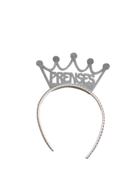 Simli Eva Prenses Gümüş Taç