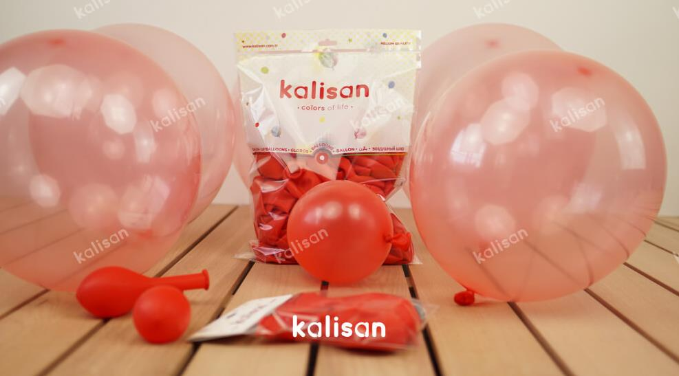 12'' SÜPER ŞEFFAF KIRMIZI BALON