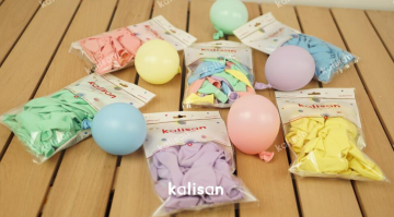 12'' PEMBE MAKARON BALON