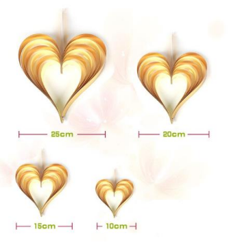 ÇITÇITLI KALP SARKIT SÜS 4 LÜ