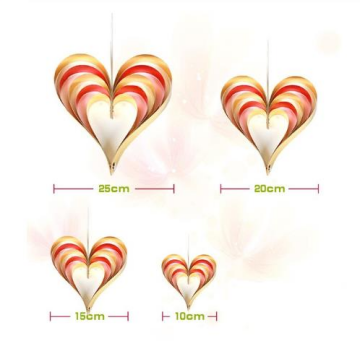 ÇITÇITLI KALP SARKIT SÜS 4 LÜ