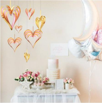 ÇITÇITLI KALP SARKIT SÜS 4 LÜ