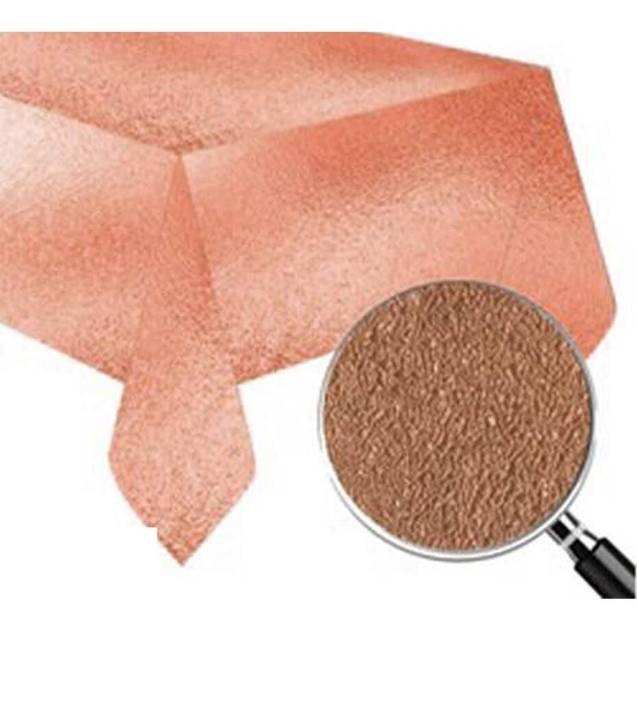 METALİZE MASA ÖRTÜSÜ ROSE GOLD