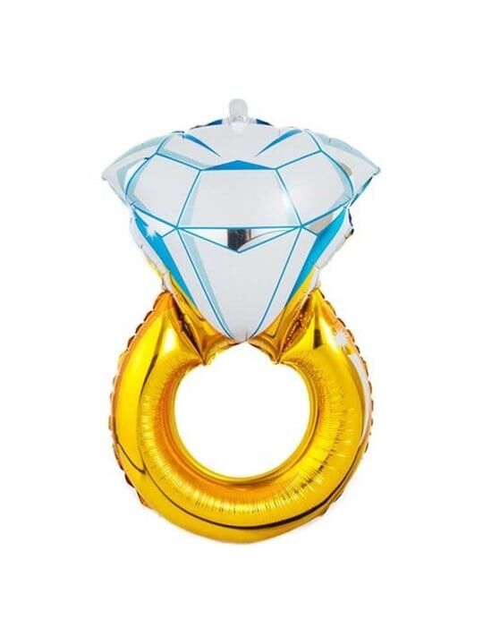 TEK TAŞ YÜZÜK FOLYO BALON