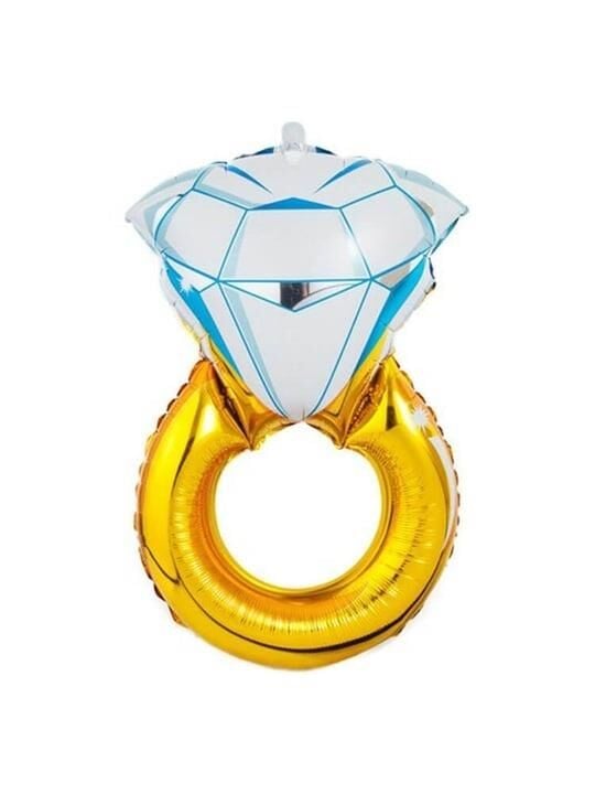 TEK TAŞ YÜZÜK FOLYO BALON