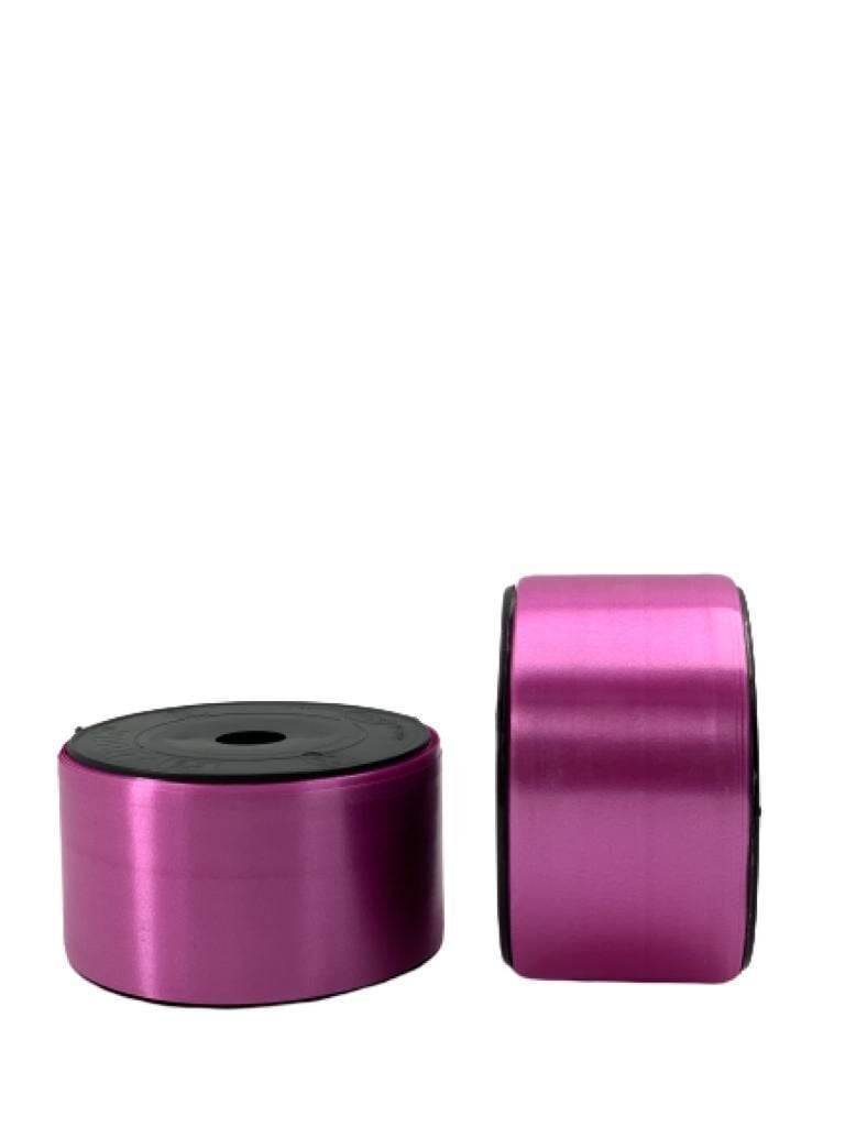 Kalın Rafya Koyu Pembe Renk (5Cm X 50Mt)