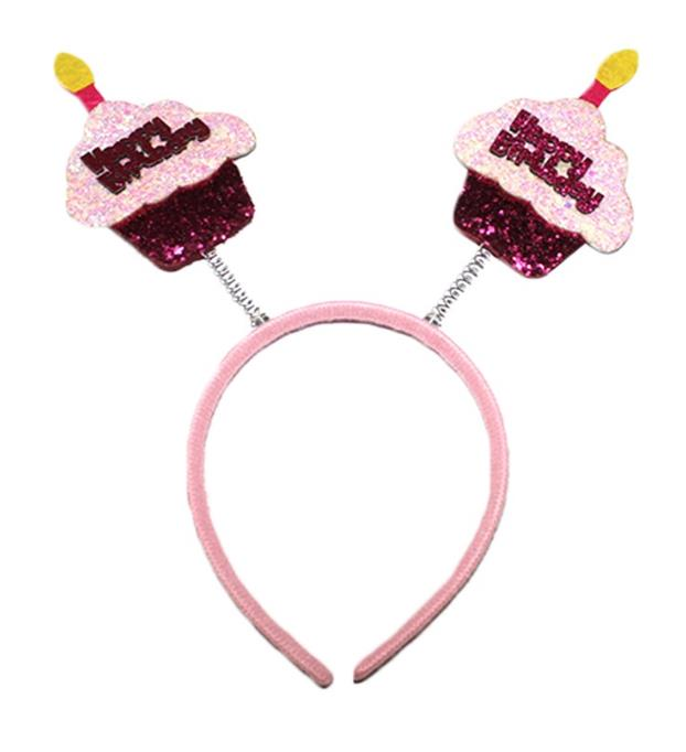 HAPPY BIRTHDAY CUPCAKE TAÇ