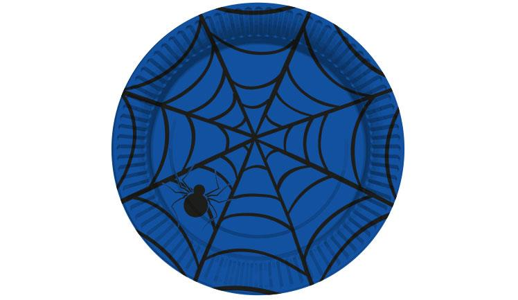 ÖRÜMCEK MAVİ TABAK