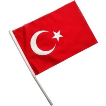 SOPALI TÜRK BAYRAĞI 20*30 CM