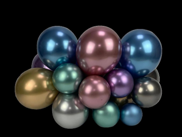 5''  KROM ROSE GOLD METALİK ( 100 LÜ )