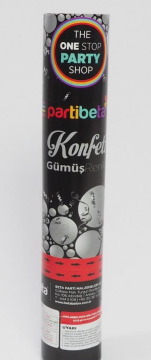 30 CM KONFETİ SİLVER