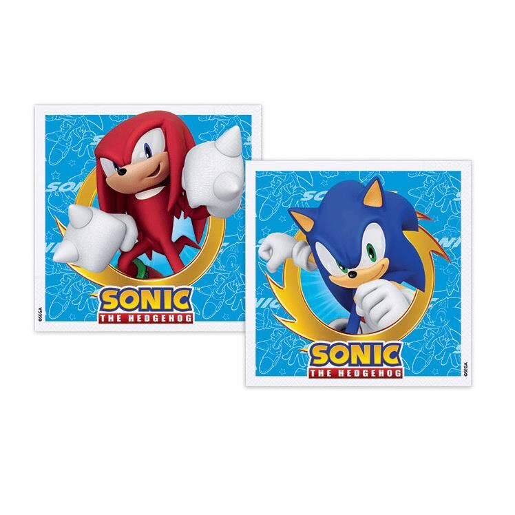 SONIC LİSANSLI KAĞIT PEÇETE