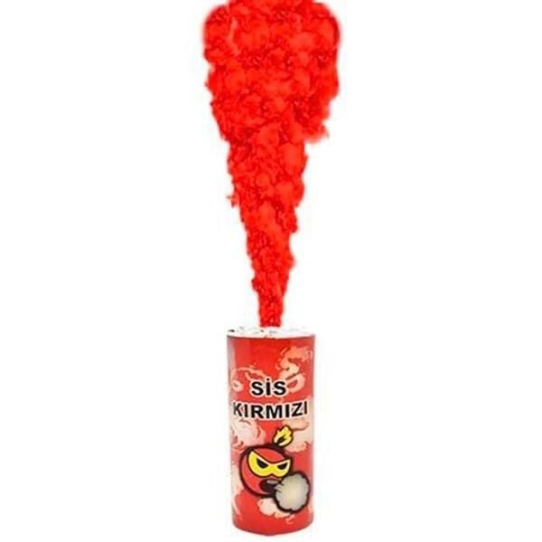 SİS BOMBASI KIRMIZI