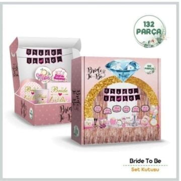 PARTİ SETİ BRİDE TO BE