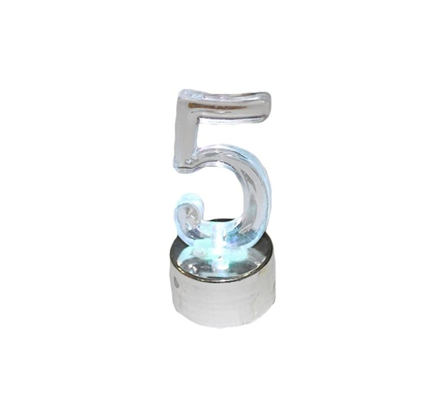 Işıklı Rakam 5