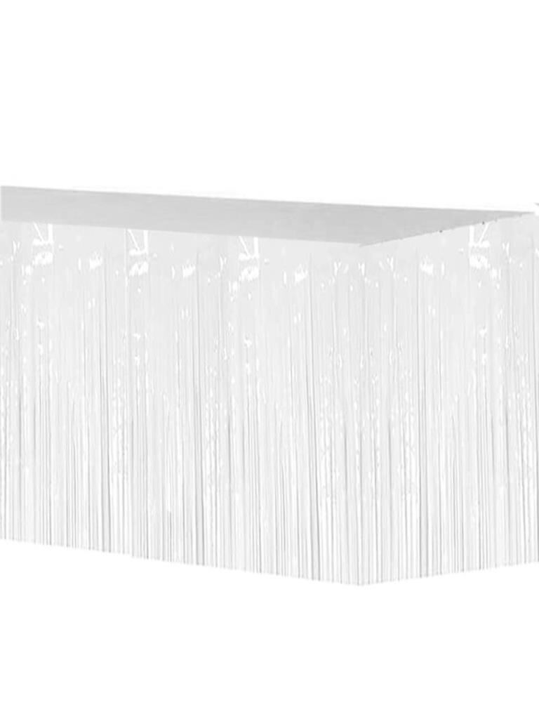 METALİZE MASA ETEĞİ BEYAZ