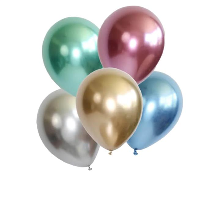 Krom Metalik Balon (50 Li)