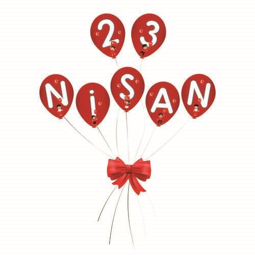 23 NİSAN KAPI SÜSÜ