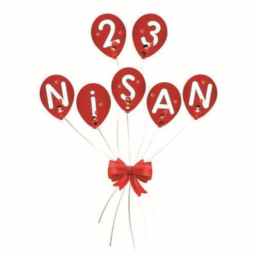 23 NİSAN KAPI SÜSÜ