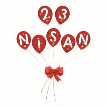 23 NİSAN KAPI SÜSÜ