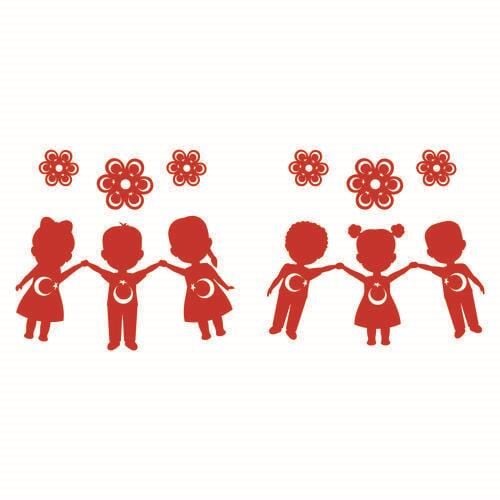 23 NİSAN PENCERE SÜSÜ