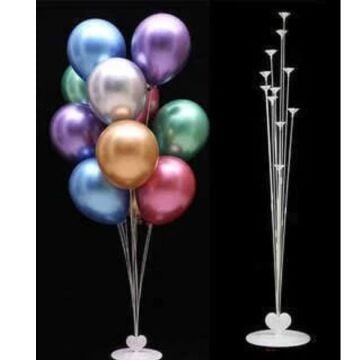 METAL ÇUBUKLU BALON STANDI 7 Lİ (85 CM)