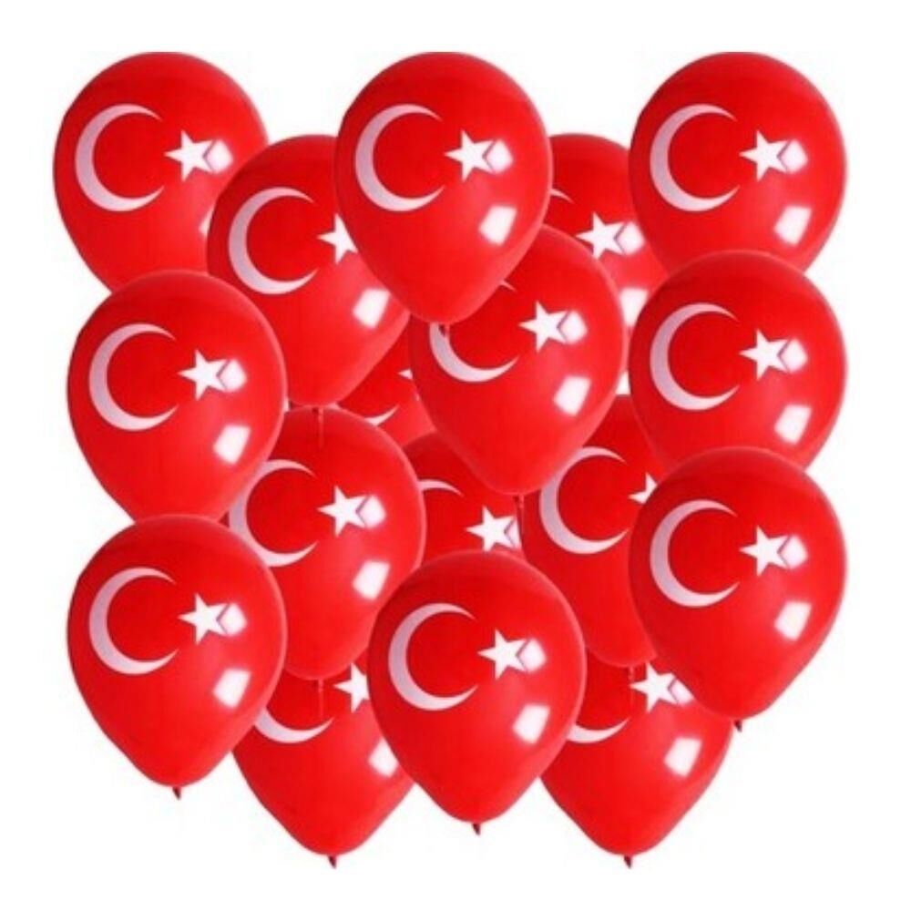 10'' 1+1 GEMAR AY YILDIZ  BALON LATEKS