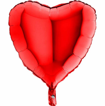HEART 18'' RED (SOLİDE)