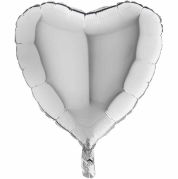 HEART 18'' SİLVER (SOLİDE)