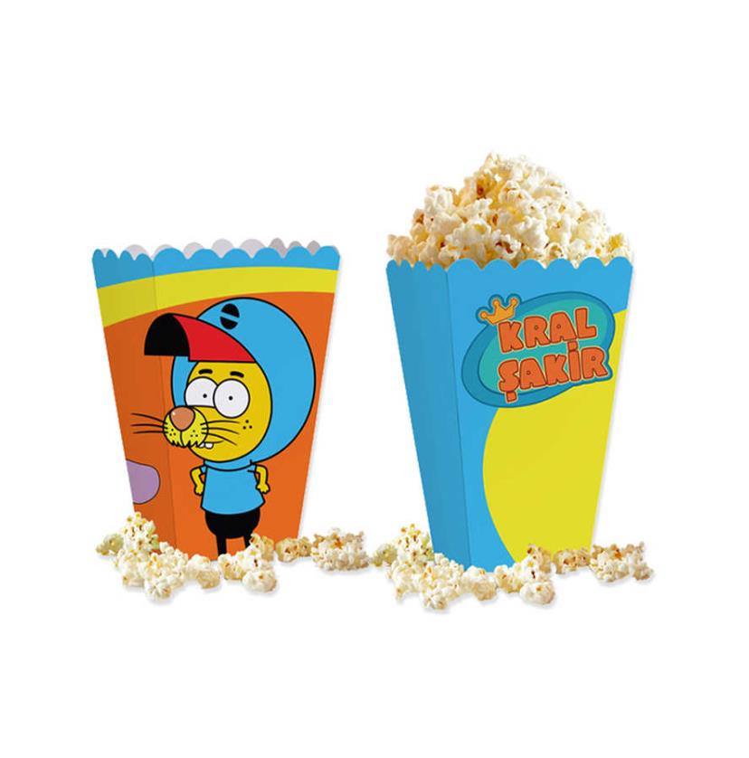 Kral Şakir Action Popcorn Kutusu 10 Adet