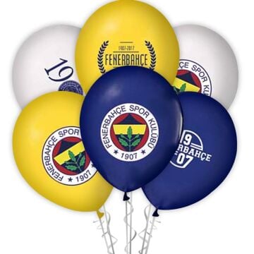 4+1 FENERBAHÇE BASKILI PASTEL BALON