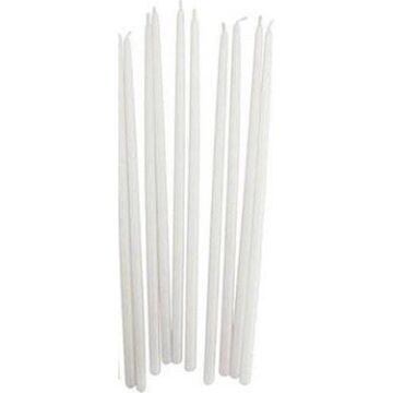 UZUN BEYAZ MUM (8 Lİ) ( 35 CM )