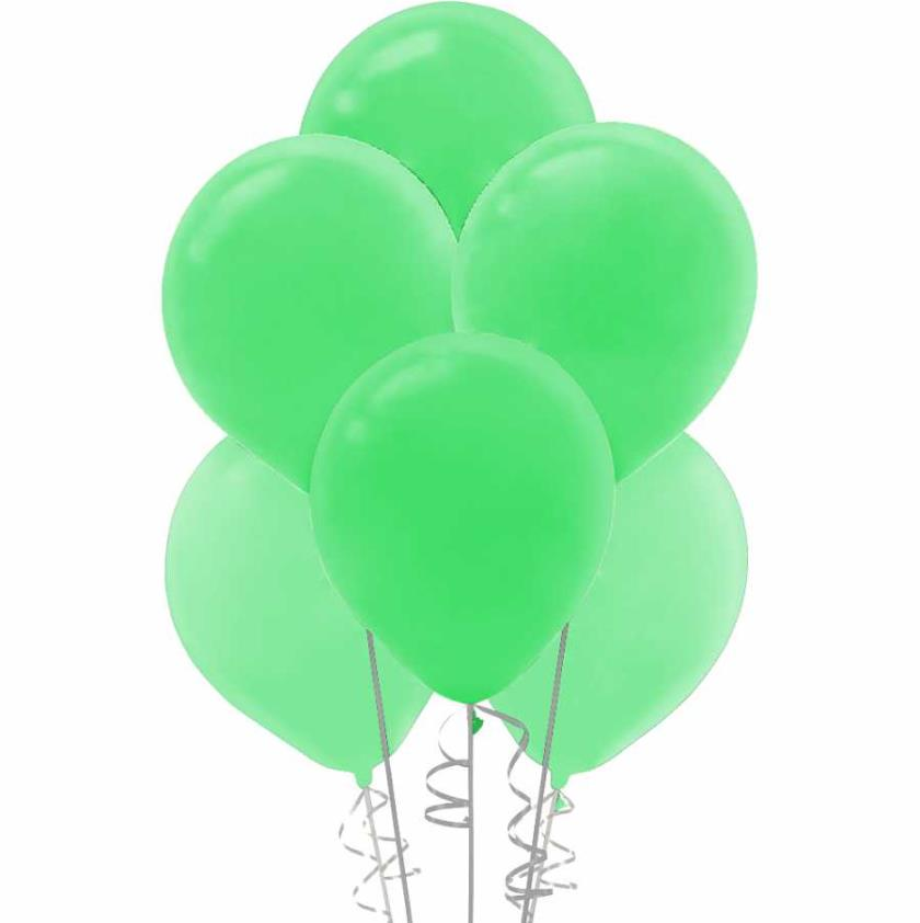 12'' AÇIK YEŞİL METALİK BALON ( P.B.)H.G.
