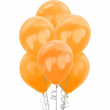 12'' TURUNCU METALİK BALON ( P.B.)H.G.